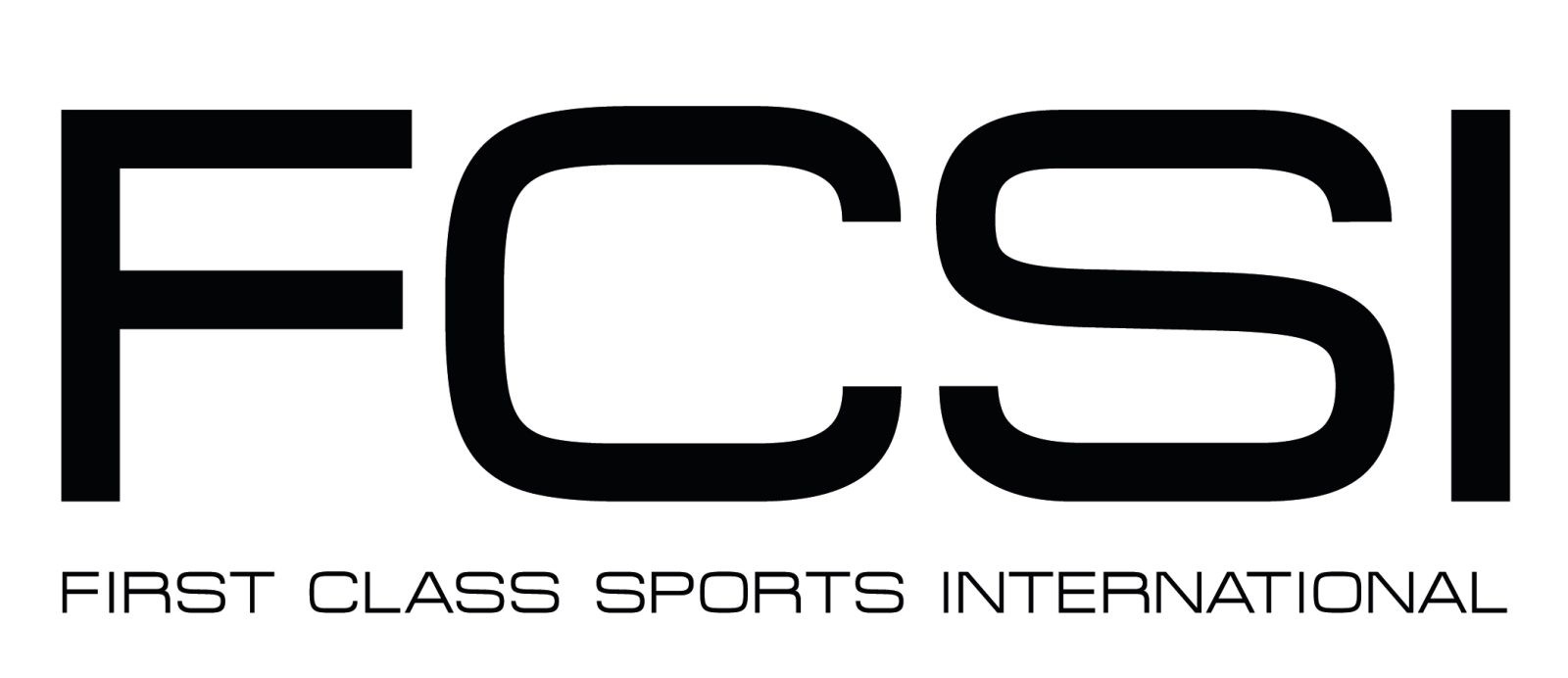 FCSI | A logo displaying the large, bold letters “FCSI” with “FIRST CLASS SPORTS INTERNATIONAL” written underneath in smaller, uppercase font. The design is in black and white. FCSI | A logo displaying the large, bold letters "FCSI" with "FIRST CLASS SPORTS INTERNATIONAL" written underneath in smaller, uppercase font. The design is in black and white.